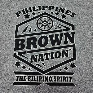 Dibuho Philippines Mens 3XL (Fits‎ 2XL) T-Shirt Brown Nation Filipino Spirit